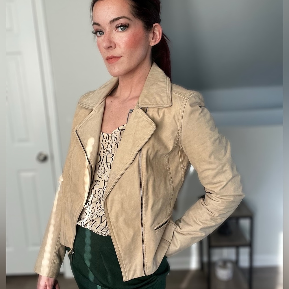 Kenneth Cole 100% leather jacket
